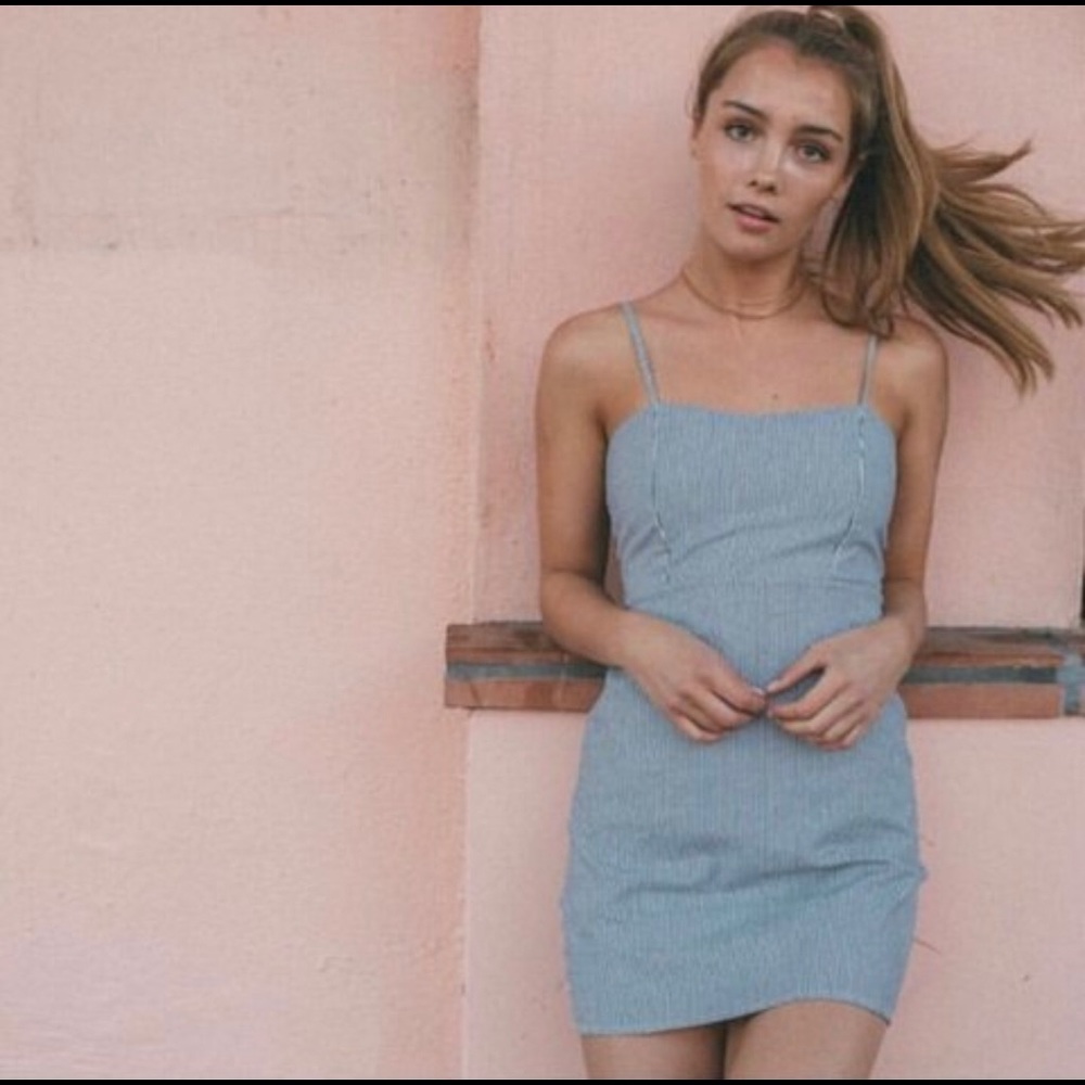 Brandy Melville pin striped dress